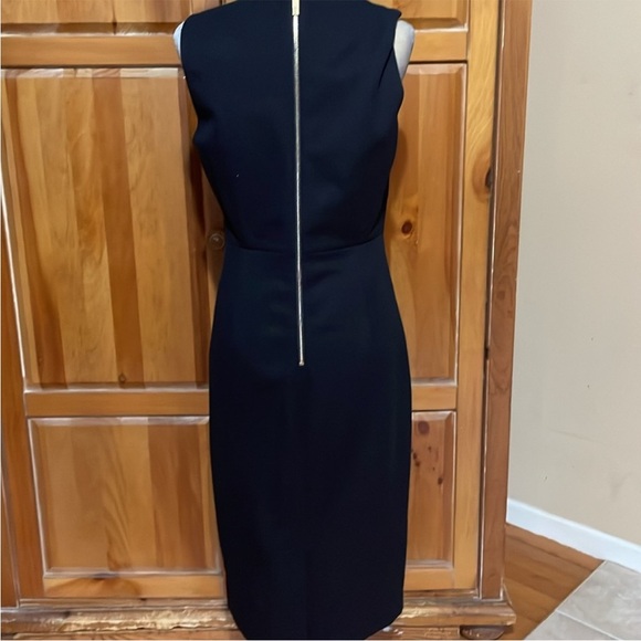 NWOT TED BAKER ELENIII SLEEVELESS V-NECK FITTED DRESS SZ US 8/10 OR TWD SZ 3 - Picture 5 of 6